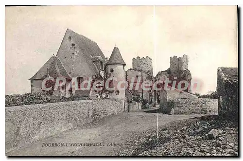 Cartes postales Bourbon l'Archambault Allier