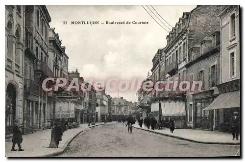Cartes postales Montlucon Boulevard de Courtais