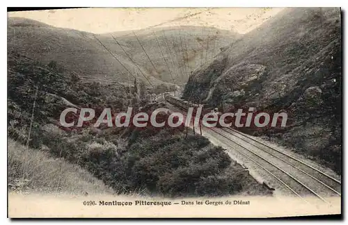 Cartes postales Montlucon Pittoresque dans les Gorges du Dienat