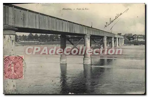 Cartes postales Moulins Pont de Fer