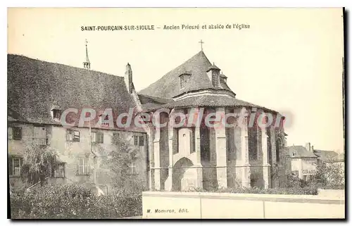 Cartes postales Saint Pourcain Sur Sioule Ancien Prieure et atsice de l'eglise