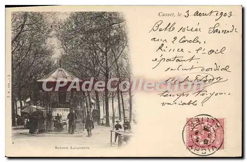 Cartes postales Source Lafavette