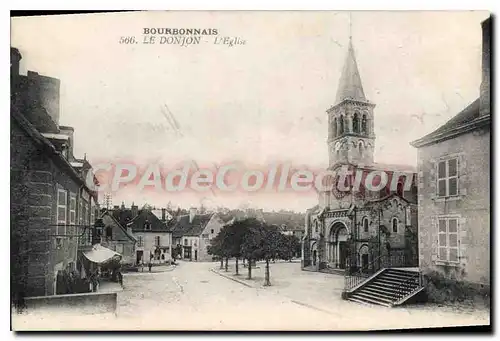 Cartes postales Bourbonnais Le Donjon l'Eglise