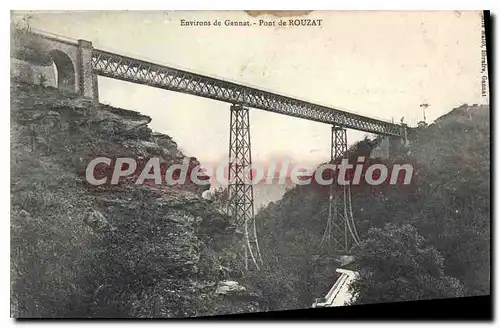 Cartes postales Environs de Gannat Pont de Rouzat