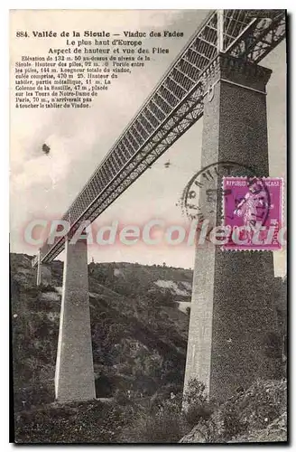 Cartes postales Valle de la Sioule Viaduc des Fades Le plus haut d'Europe