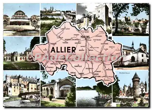 Cartes postales Allier