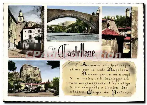 Cartes postales Castellane B A