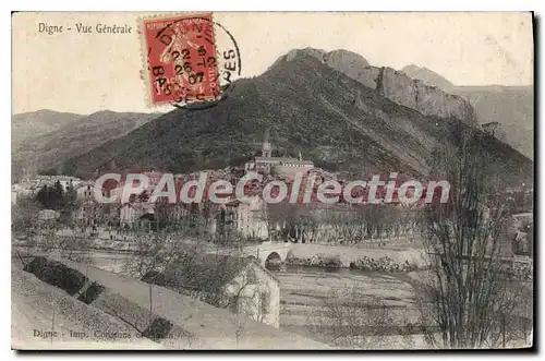 Cartes postales Digne Vue generale