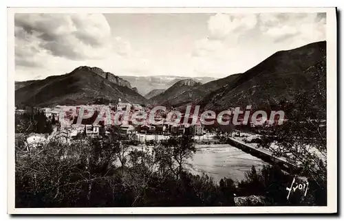 Cartes postales Digne Bses Alpes La Bleone et vue generale