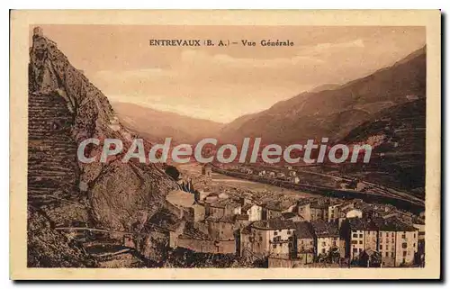 Cartes postales Etrevaux B A Vue generale