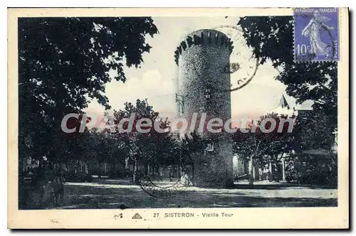 Cartes postales Sisteron Vieille Tour