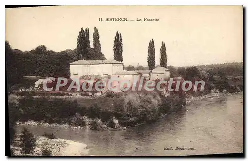 Cartes postales Sisteron La Passette