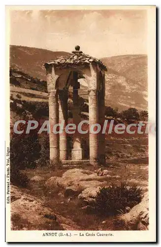 Cartes postales Annot B A La Croix Couverte
