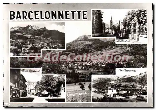 Cartes postales Route des Grandes Alpes Barcelonnette B A Souvenir