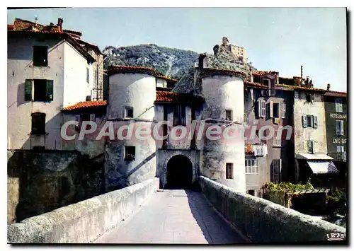 Cartes postales La Route des Alpes Entrevaux B A le Pont Levis