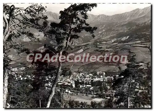 Cartes postales Barcelonnette B A vue generale