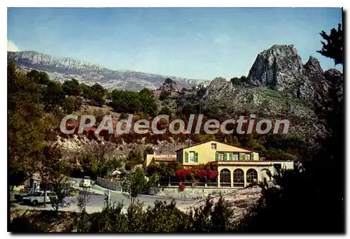 Ansichtskarte AK A l'Entree des Gorges du Verdon Auberge du Point Sublime