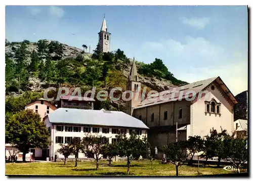 Cartes postales Paysage Alpestre Jausiers Alp de Hte Prov les clochers