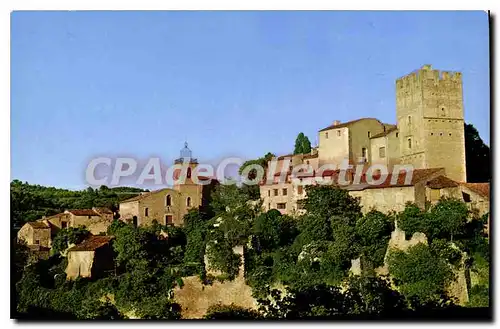 Ansichtskarte AK Esparron de Verdon le Chateau et le village