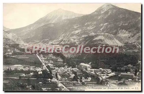 Ansichtskarte AK Briancon Panorama sur Briancon et les Forts