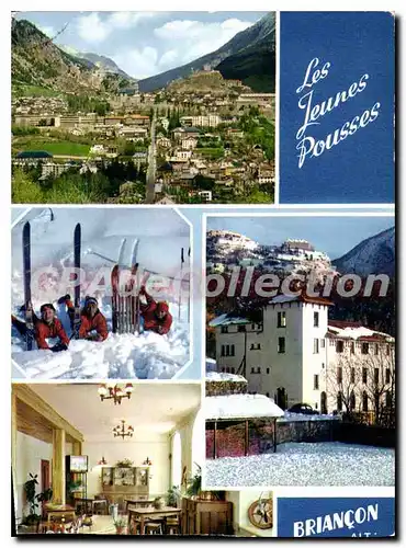 Cartes postales Briancon Miason d'Enfants Les Jeunes Pousses Agree par la Securite Sociale