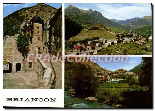 Ansichtskarte AK La Plus Haute Ville d'Europe Briancon Souvenir