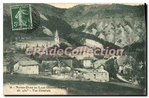 Cartes postales Notre Dame du Laus Hautes Alpes vue generale