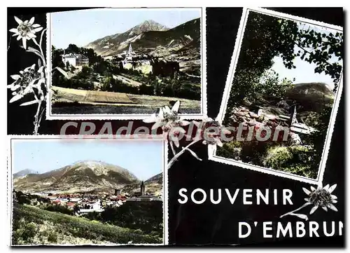 Ansichtskarte AK La Nice des Alpes Embrun Hautes Alpes Souvenir