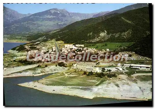 Cartes postales Savines Hautes Alpes au bord du Lac de Serre Poncon Vue generale