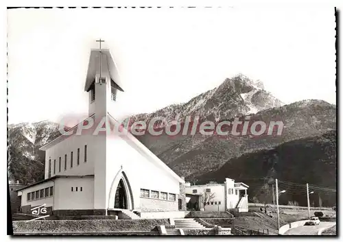 Ansichtskarte AK Les Hautes Alpes Savines le Lac la Nouvelle Eglise le Grand Morgon