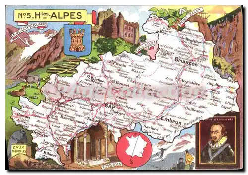 Cartes postales Hautes Alpes