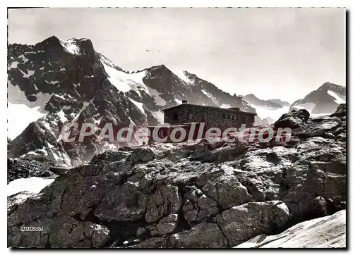Cartes postales Refuge du Pelvoux C A F et la Chaine des Boeufs Rouges