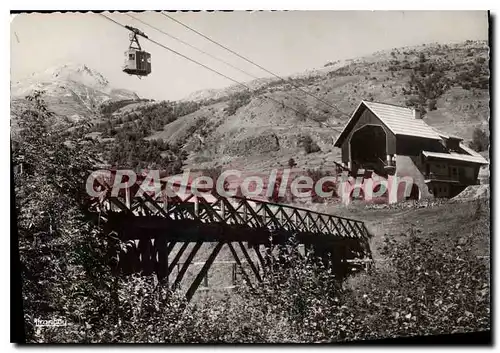 Ansichtskarte AK Telepherique de Serre Chevalier Gare de depart de Chaniemerie