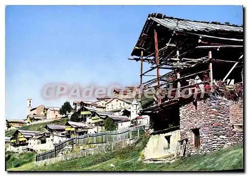 Cartes postales Les Hautes Alpes Saint Veran le olus haut village d'Europe Maisons typiques du village