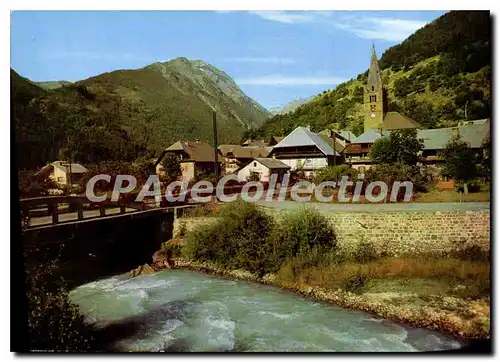 Ansichtskarte AK Sites et Paysages de France Vallouise Hautes Alpes Vue generale et le Gyr Dans le fond Pointe de