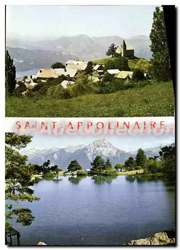 Ansichtskarte AK Les Hautes Alpes Saint Appolinaire et le Lac le Grand Morgon