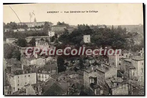 Cartes postales Annonay Vue generale sur le College