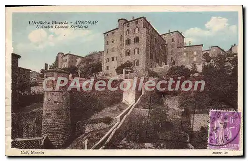 Cartes postales L'Ardeche Illustree Annonay l'Ancien Couvent Ste Marie