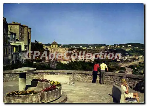 Ansichtskarte AK Aubenas Ardeche la table d'Orientation L'Airette