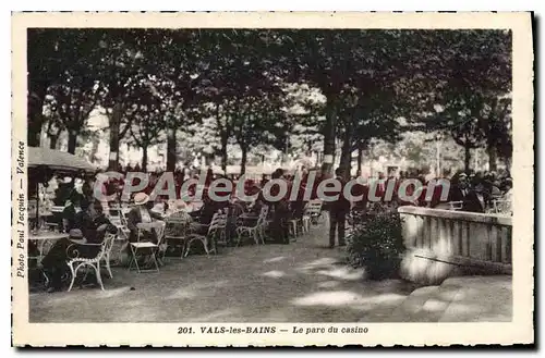 Cartes postales Vals les Bains Le Parc du Casino