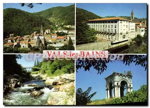 Ansichtskarte AK Vals les Bains Ardeche Station Thermal et Touristique