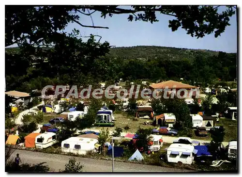 Ansichtskarte AK Vogue Ardeche Camping du domaine du Cros d'Auzon