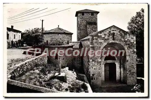 Ansichtskarte AK Le Teil Ardeche Eglise de Melas Classee Monument Historique