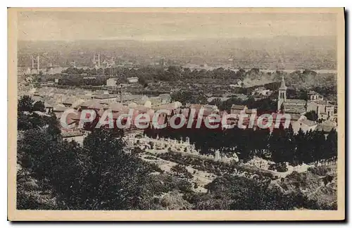 Ansichtskarte AK Le Teil Ardeche Vue generale