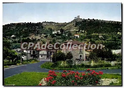 Ansichtskarte AK Ardeche pittoresque Le Teil le Vieux Chateau Vue generale