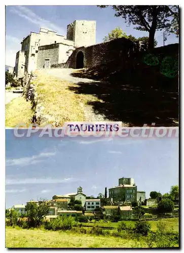 Cartes postales Images de France Ardeche Tauiers village aux environs de Largentiere