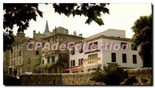 Cartes postales Satillieu Ardeche Vue sur la Grande Rue et l'Eglise