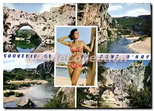 Cartes postales Le Pont d'Arc Une des Merveilles de la Nature