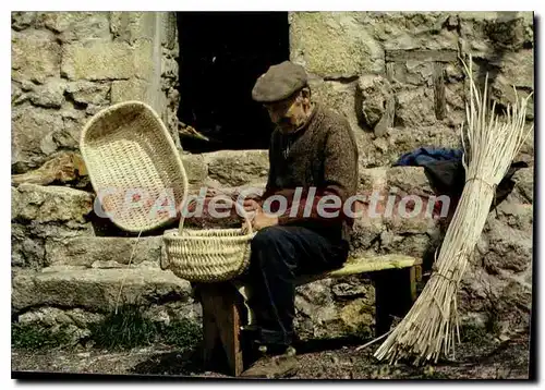 Ansichtskarte AK La Haute Ardeche Image d'une vie simple