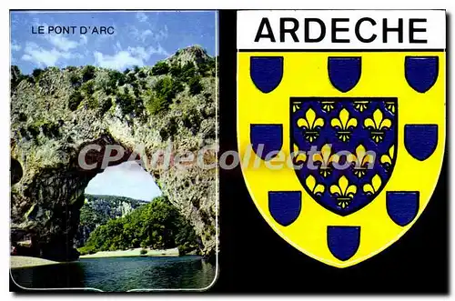 Cartes postales Le Pont d'Arc Merveille de la nature